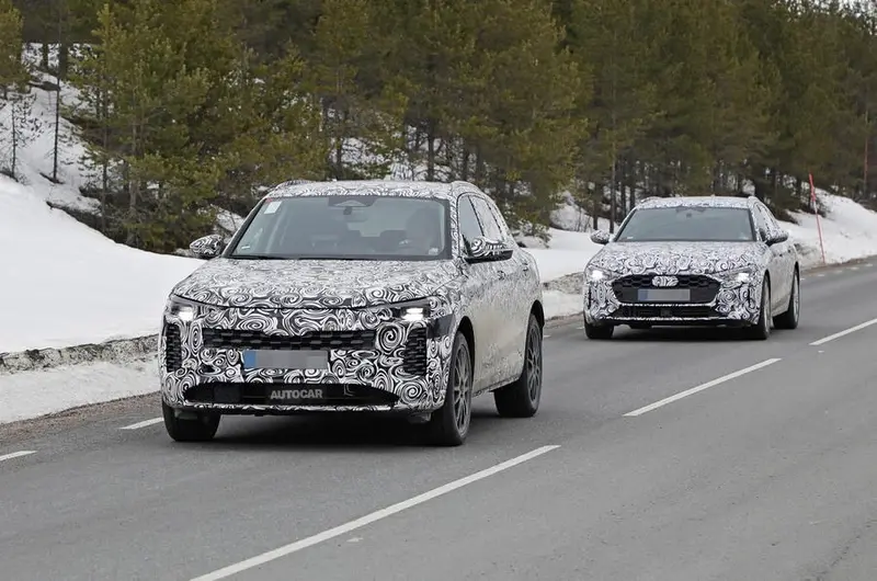 全新奧迪Q5最新諜照 有望明年亮相/或基於MLB平台打造